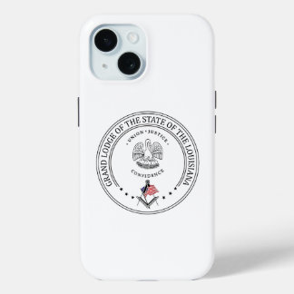 Freemasonry lodge of the state of Louisiana iPhone 15 Case