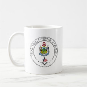 Freemasonry lodge of the state of Maine Coffee Mug