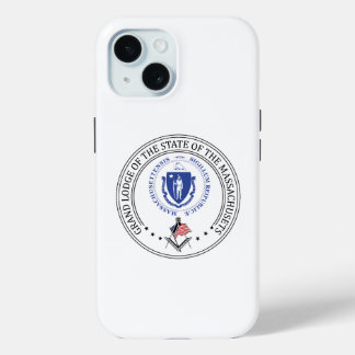 Freemasonry lodge of the state of Massachusets iPhone 15 Case