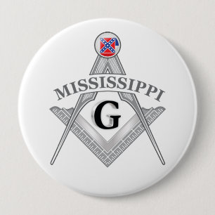 Freemasonry lodge of the state of Mississippi Button