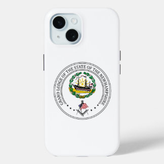 Freemasonry lodge of the state of New Hampshire iPhone 15 Case