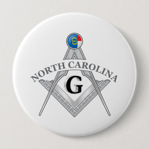 Freemasonry lodge of the state of North Carolina Button