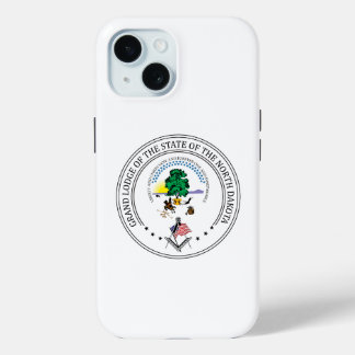 Freemasonry lodge of the state of North Dakota iPhone 15 Case