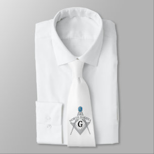 Freemasonry lodge of the state of North Dakota Neck Tie