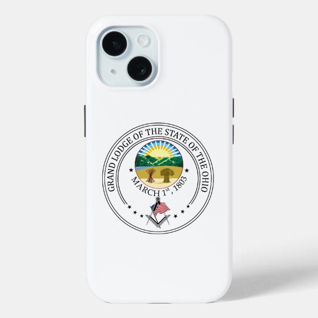 Freemasonry lodge of the state of Ohio Case-Mate iPhone Case (Back)