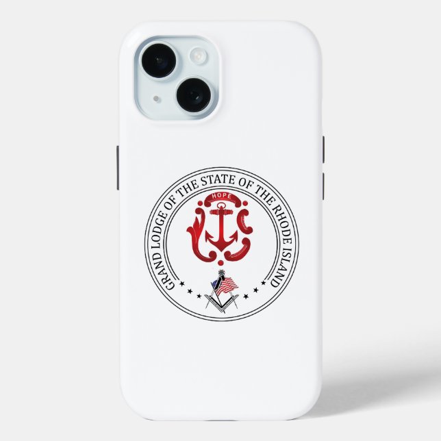 Freemasonry lodge of the state of Rohde Island Case-Mate iPhone Case (Back)