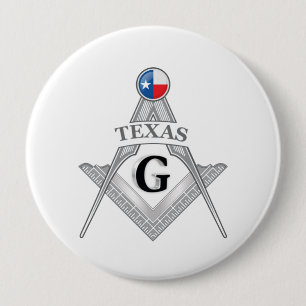 Freemasonry lodge of the state of Texas Button