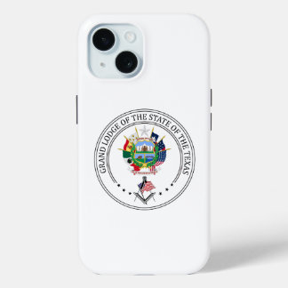 Freemasonry lodge of the state of Texas iPhone 15 Case
