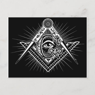 Freemasonry-Masonic-Masonry Postcard