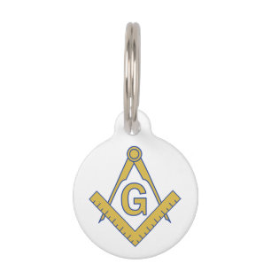 Freemasonry Pet ID Tag