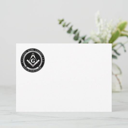 Freemasonry seal (Standing Front)