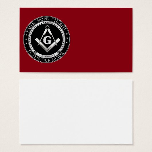 Freemasonry seal (Front & Back)
