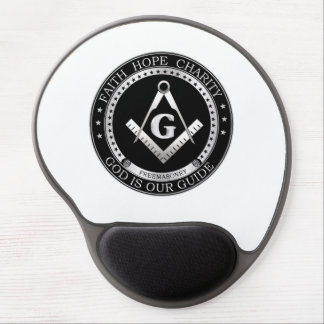 Freemasonry seal gel mouse pad