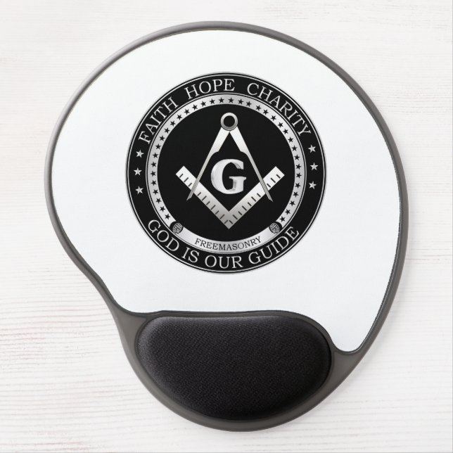 Freemasonry seal gel mouse pad (Front)