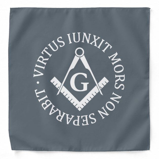 Freemasonry sign bandana (Front)