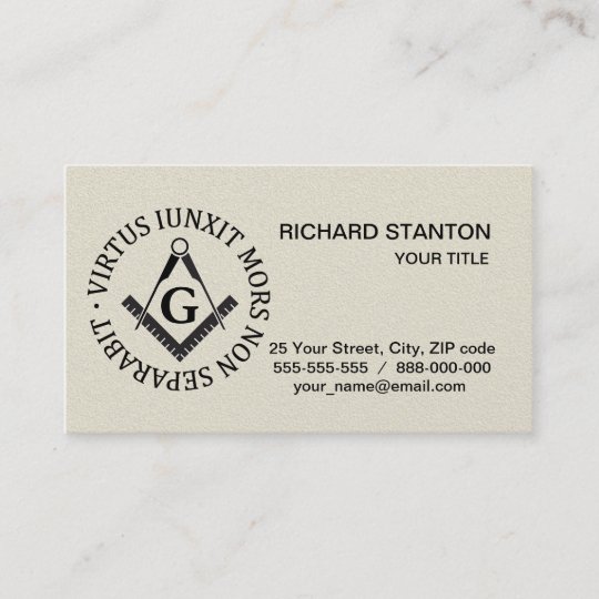 Peace Sign Business Card