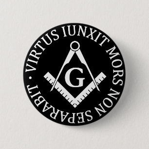 Freemasonry sign button