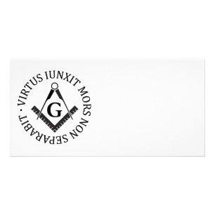 Freemasonry sign card