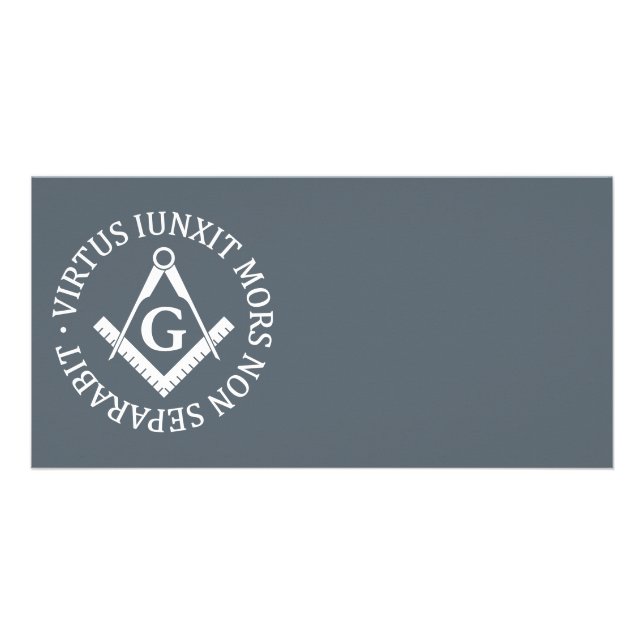 Freemasonry sign card (Front)