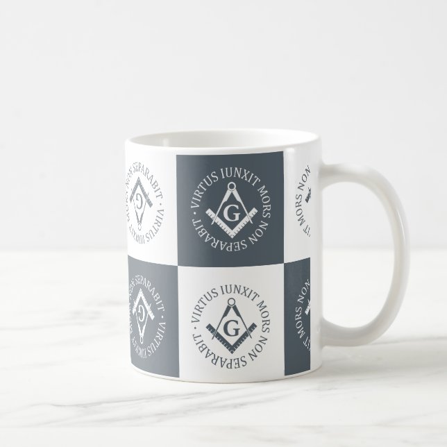 Freemasonry sign coffee mug (Right)