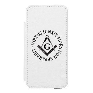 Freemasonry sign iPhone SE/5/5s wallet case