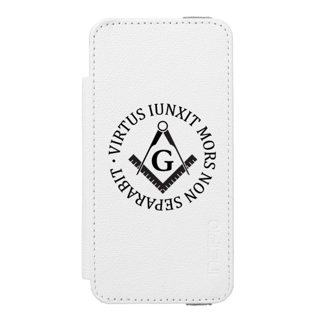 Freemasonry sign incipio iPhone wallet case (Folio Front)