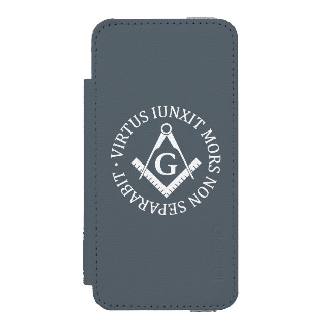 Freemasonry sign incipio iPhone wallet case (Folio Front)