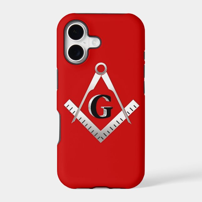 Freemasonry sign iphone case (Back)