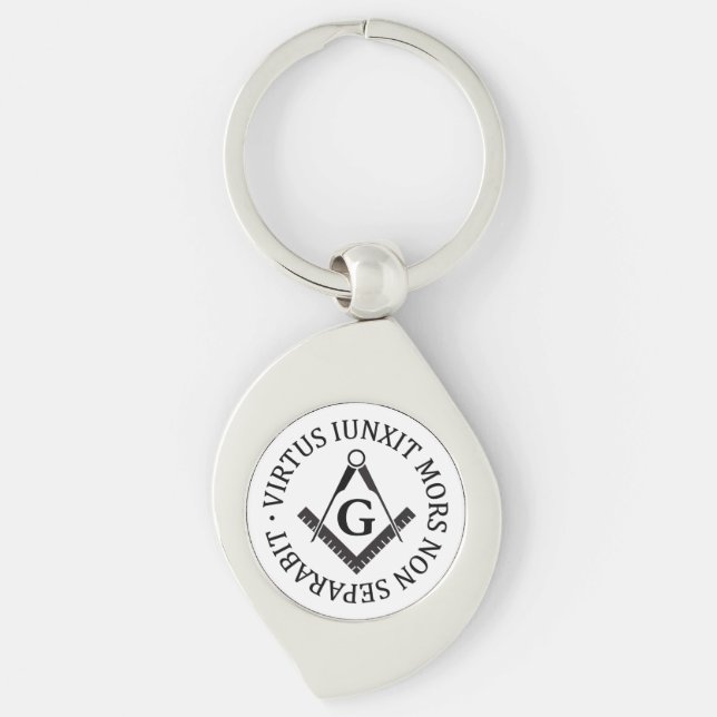 Freemasonry sign keychain (Front)