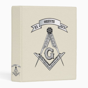Freemasonry sign mini binder