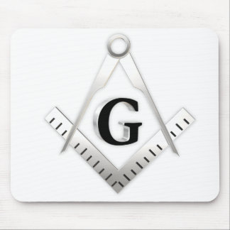 Freemasonry sign mouse pad