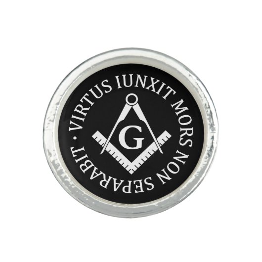 Freemasonry sign ring (Front)