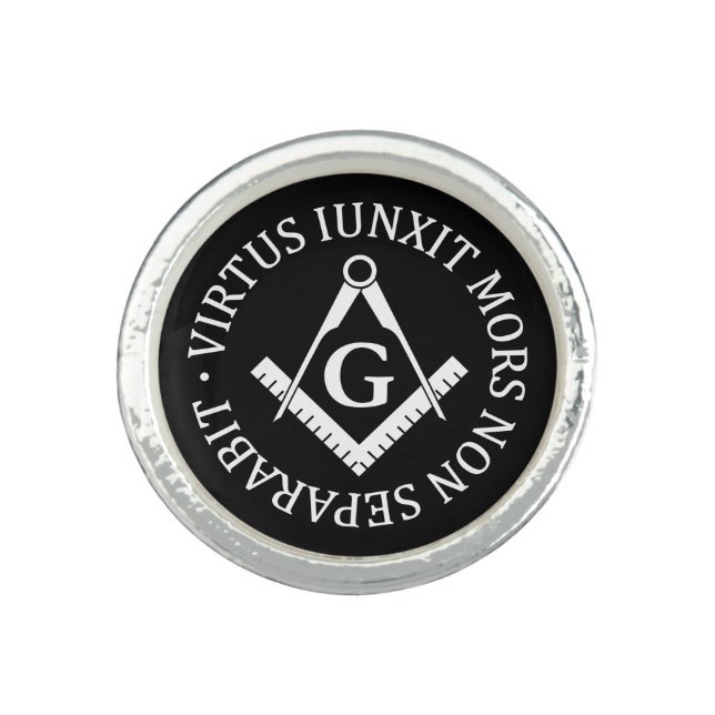 Freemasonry sign ring (Front)