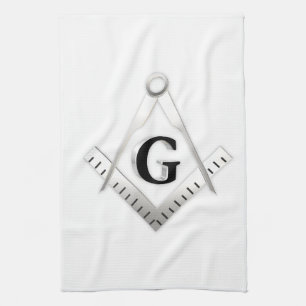 Freemasonry sign towel