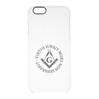 Freemasonry sign clear iPhone 6/6S case