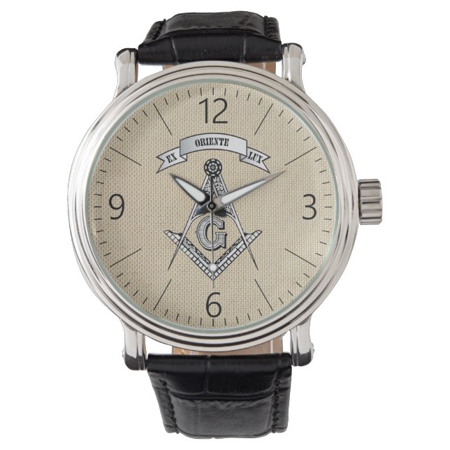Freemasonry sign watch (Front)