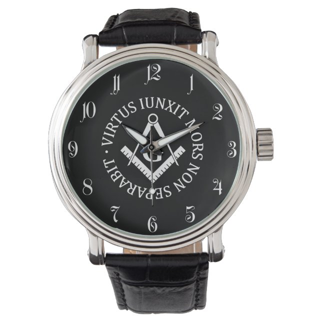 Freemasonry sign watch (Front)