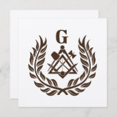 Freemasonry symbol (Front/Back)
