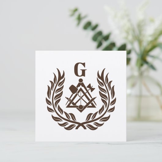 Freemasonry symbol (Standing Front)