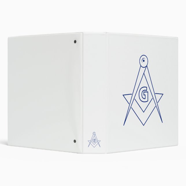 Freemasonry symbol 3 ring binder (Background)