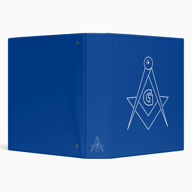 Freemasonry symbol 3 ring binder (Background)