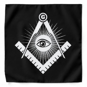 Freemasonry symbol bandana