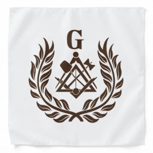 Freemasonry symbol bandana