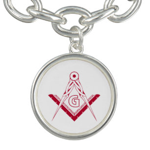 Freemasonry symbol bracelet