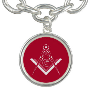 Freemasonry symbol bracelet