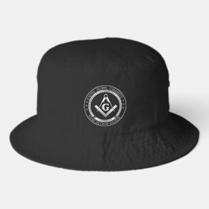 Freemasonry symbol bucket hat