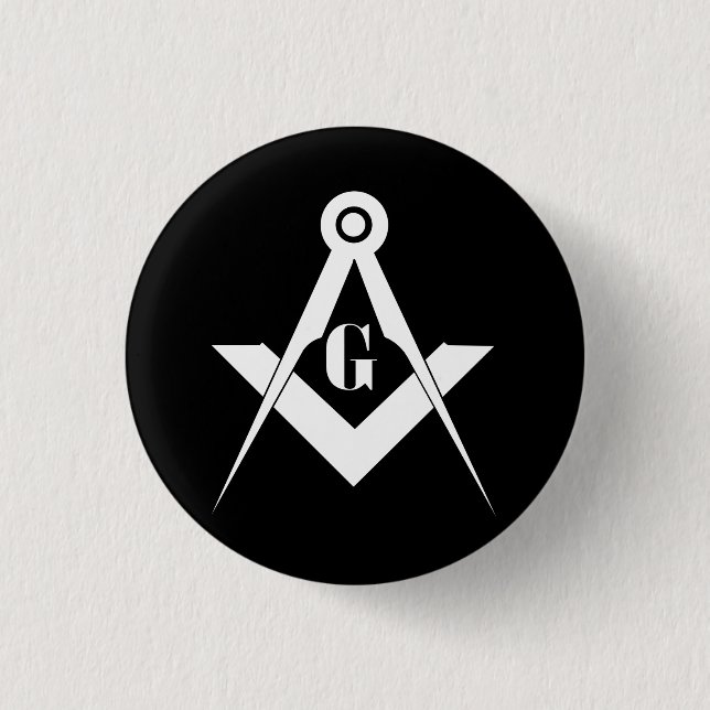 Freemasonry symbol button (Front)