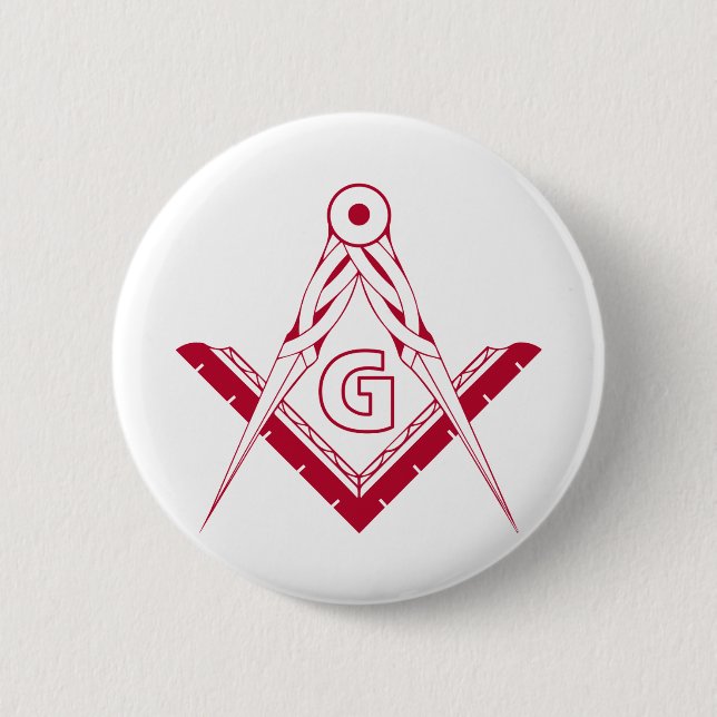 Freemasonry symbol button (Front)