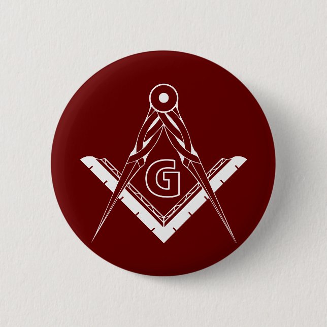 Freemasonry symbol button (Front)