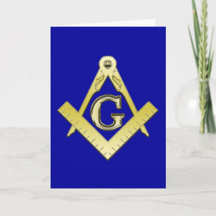 Freemasonry Symbol Card